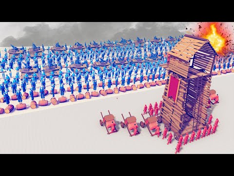 HWACHA GOD vs EVERY MELEE ARMY TOWER DEFENCE Tournament / Totally Accurate Battle Simulator