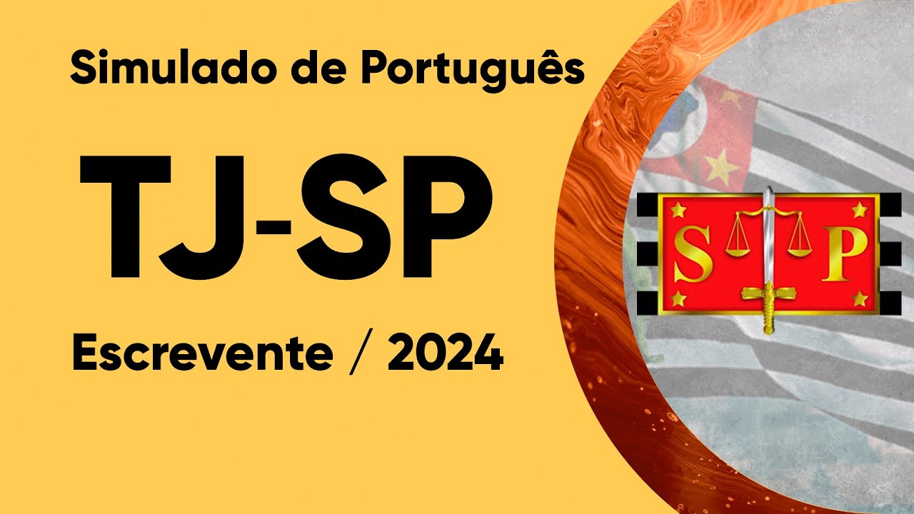 TJ/SP 2024 SIMULADO DE PORTUGUÊS