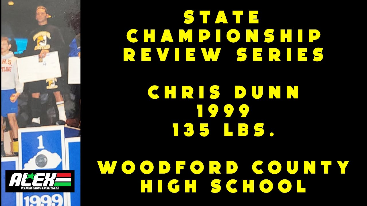 State Wrestling Championship match review w/ Chris Dunn (Woodford County; 1999 135 lbs.)