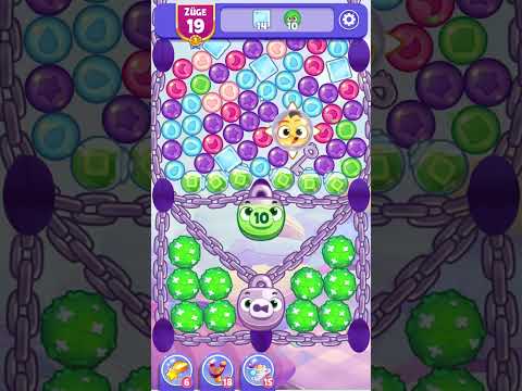 Angry Birds Dream Blast Level 168 no booster [Gameplay] optimized for smartphones [Rovio]