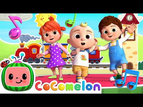 Choo Choo Train Song!🎶 | Dance Party | CoComelon Nursery Rhymes & Kids Songs