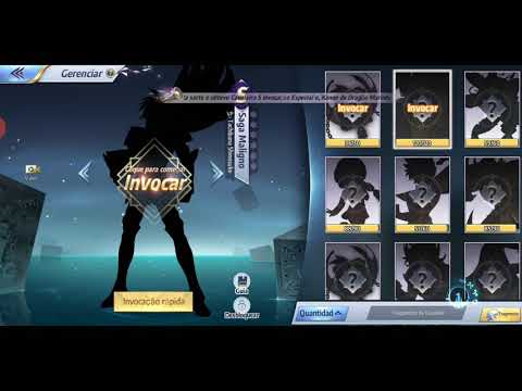 Evil  Saga chegou na invocação por fragmentos !!!!