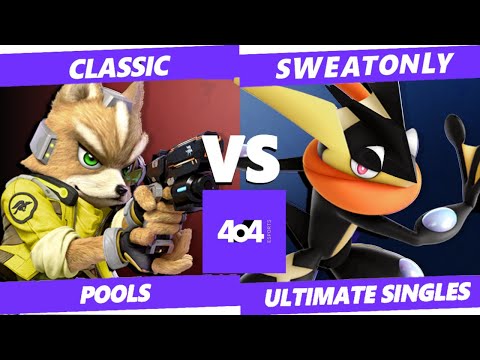 4o4 Smash Monthly 23 Whistle Invitational Qualifier- Classic (Fox) vs SweatOnly (Greninja) - Pools