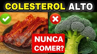 ISSO AUMENTA o COLESTEROL mais RÁPIDO que o AÇÚCAR! 9 Alimentos PROIBIDOS e 5 que BAIXAM