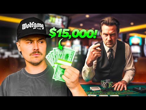 Risking $5,000 to Win $15,000 at Blackjack (And It Almost Ended in Disaster)