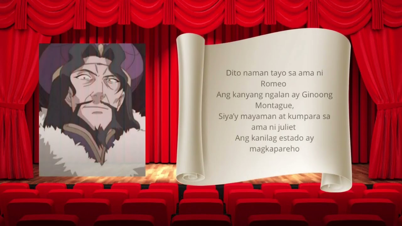 MGA TAUHAN SA SINTAHANG ROMEO AT JULIET (Tula) | MoiBanx