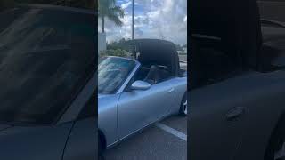 43k-Mile 2002 Porsche 911 Carrera Cabriolet 6-Speed Top Down Function