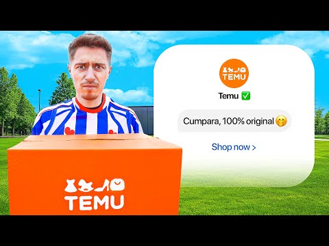 I bought FOOTBALL PRODUCTS worth 1000 LEI from TEMU