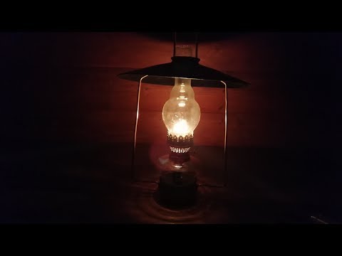 Восстановление керосиновой лампы /Restoration of a kerosene lamp