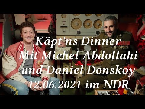 "Käpt'ns Dinner" bei Michel Abdollahi ist Daniel Donskoy im U- Boot zu Gast am 12.06.2021 im NDR