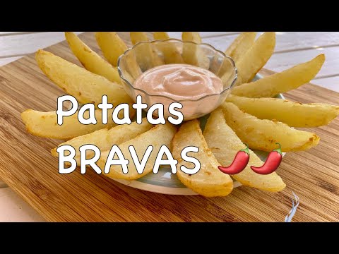 ¡Papas crujientes perfectas 👌🏻 ¡Delicioso! PATATAS BRAVAS 🌶 - GUILLE RODRIGUEZ
