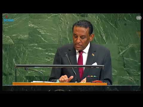 رئيس مجلس الوزراء د.كامل إدريس يقدم خطاب السودان امام الجمعية العامة للأمم المتحدة