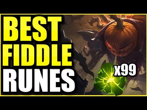 THE BEST FIDDLESTICKS BUILD SEASON 10 | Reworked Fiddlesticks Runes, Build+Strategies | Support
