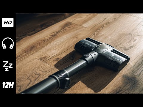 White Noise Vacuum + Thunder | Relaxation | ASMR | 12 Hours