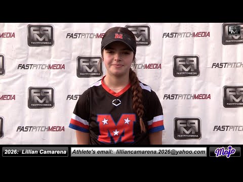 2026 Lillian Camarena 3.5 GPA Athletic Catcher & Third Base Recruiting Softball Skills Video - Mojo