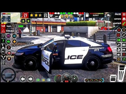 US Police Prado Parking 3D | Real Prado Car Driving Simulator 2025