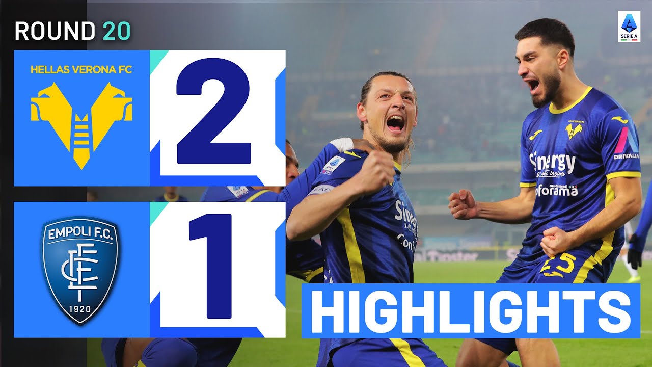 Hellas Verona vs Empoli highlights