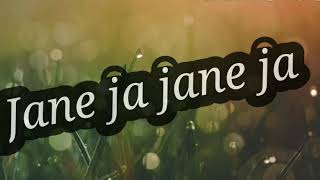 Jane ja jane ja lyrical video by birendra movie ye