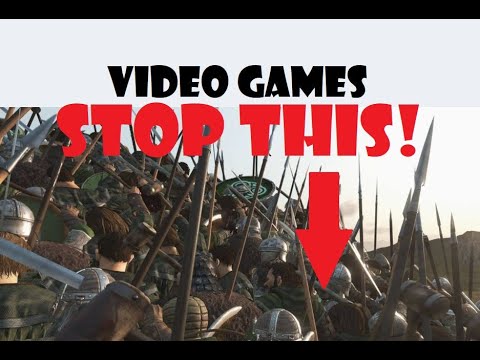 Video Games STOP Putting Weapons on BACKS! (Bannerlord, Mordhau etc)