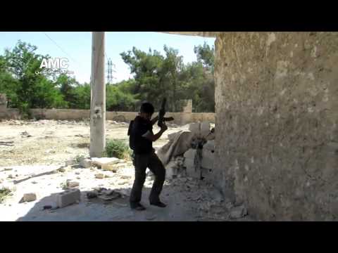 استهداف قوات النظام من قبل كتائب غرباء الشام في سليمان الحلبي في محافظة حلب