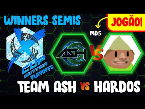 [X-Cup Winter] Team ASH vs The Hardos | Playoffs | Winners Semi [PT-BR] HotS 2022