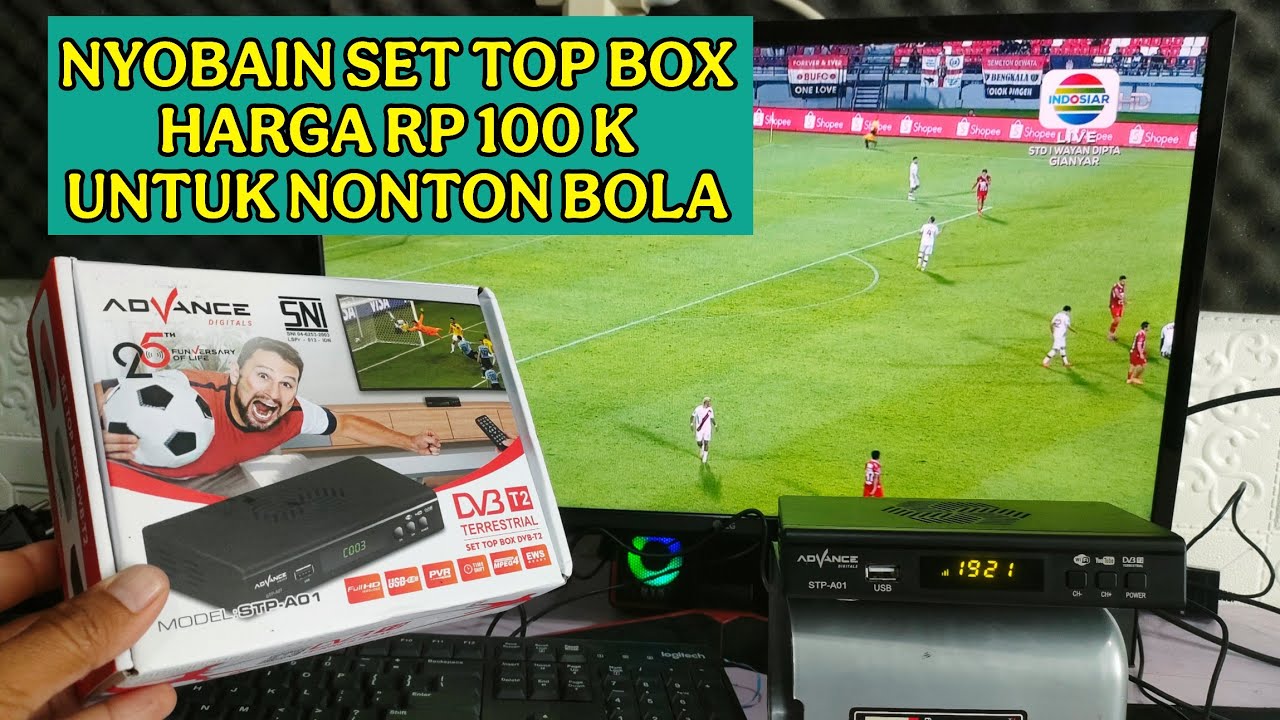Tes Set Top Box TV Digital Harga 100 Ribuan 