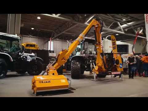 Boom Arm Mower Tractor Combo - Agriculture Expo - Better Tractors