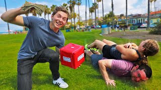 Paying Strangers $1 For Every Pushup They Do