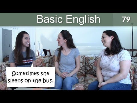 Lesson 79  Basic English with Jennifer  Habits Using WHEN