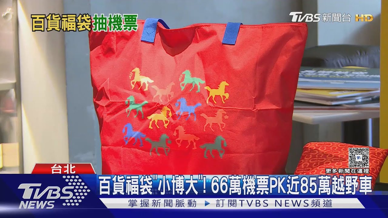 百貨春節福袋開箱！千元抽「85萬越野車」　黃金買氣翻倍成長