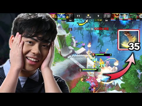 ANA SLARK UNHUMAN GAMEPLAY - 12 MINUTES GODLIKE WITH +35 PERMANENT AGI STEAL DOTA 2