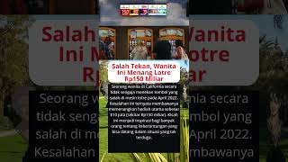 Download lagu Tekan Tombol yang Salah, Wanita Ini Menang Lotre Rp150 Miliar #viralshorts  #shorts #unik #agaklaen mp3