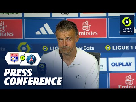Press Conference OLYMPIQUE LYONNAIS - PARIS SAINT-GERMAIN (1-4) / 2023-2024