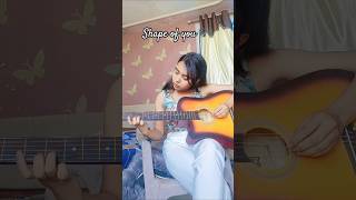 Ed Sheeran - Shape of you Guitar intro lesson || Easy for beginners #edsheeran  #shapeofyou #yt