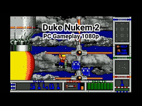 Old Games - Duke Nukem 2 / Episode Four - #1 / PC Gameplay 1080p