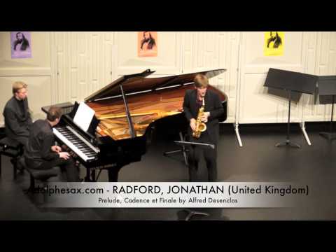 Dinant 2014 - Jonathan Radford Prelude, Cadence et Finale by Alfred Desenclos