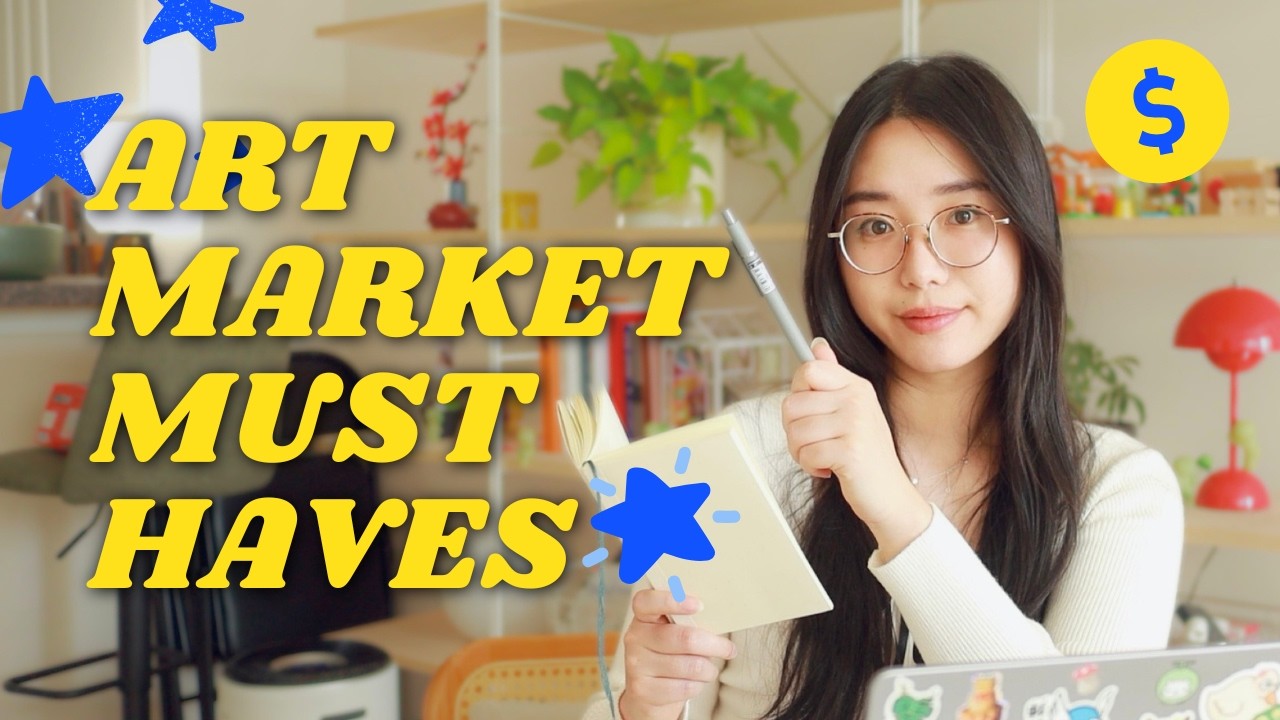 How to SUCCEED at your first art market! Finding markets, making profit, what items you need, tips!