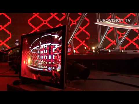 Nelly Ciobanu's first rehearsal (impression) at the 2009 Eurovision Song Contest