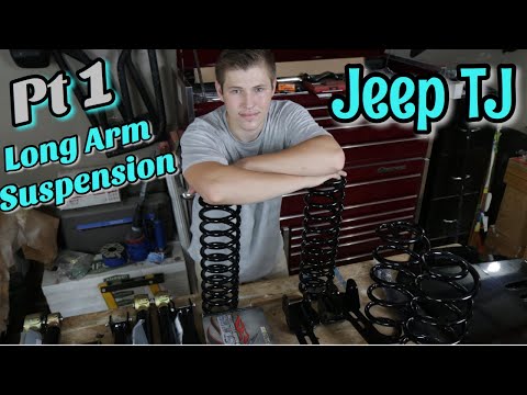 Long Arm Suspension Jeep TJ (Building a Better TJ) Pt1