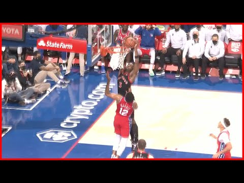 OG Anunoby Serves a FACIAL ON Tobias Harris! | Raptors vs Sixers | Nov 11, 2021 | 2021-22 Season
