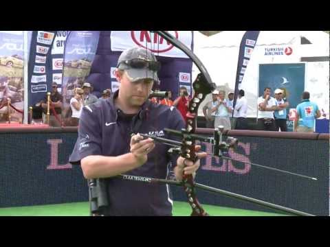 Braden Gellenthien v Reo Wilde – compound men’s gold final | Antalya 2012 Archery World Cup stage 2