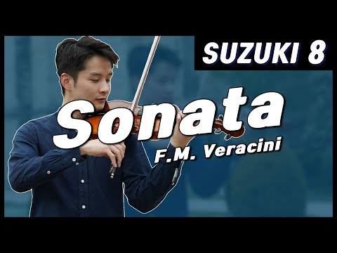 Suzuki Violin School Vol.8 Sonata - Veracini @bochankang
