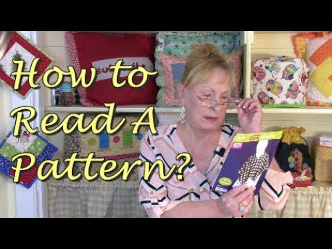 How To Read Clothing Pattern Instructions | The Sewing Room Channel