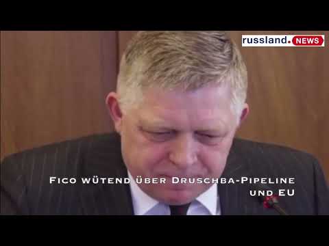 Fico wütend über Druschba Pipeline und EU