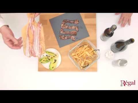 Ventrèche de porc grillée et vin rouge du Roussillon | regal.fr