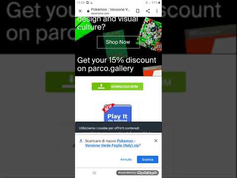 spiegazione:come giocare pokèmon su telefono