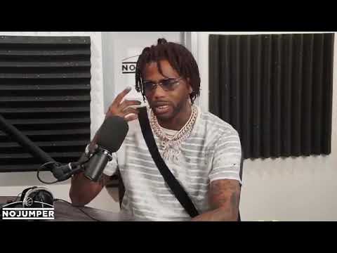 Hoodrich Pablo Juan disses Lil Dude n Q da Fool but Respects Goonew In No Jumper Interview