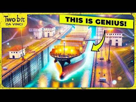 How the Panama Canal SAVES 1 BILLION Gallons of Water Daily