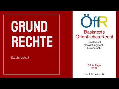 Staatsrecht II - Grundrechte - Einführung