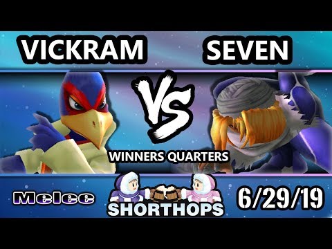Short Hops 3 - Vickram (Falco) Vs. Seven (Sheik) - Smash Melee Winners Quarters